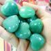 Xiannvxi 10 PC Green Aventurine Heart Crystal Set - Polished Love & Healing Gemstones for Happiness - Buy Online on GoSupps.com