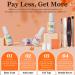 Modelones 32 Pcs Fall Orange Halloween Pumpkin Dip Powder Nail Kit with 20 Colors - Perfect for Nail Art Manicure Beginner DIY Salon - A1 Autumns Finest - Buy Online on GoSupps.com