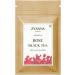 Zyanna Rose Black Tea - Premium Loose Leaf Tea with Rose Petals - 100g (3.53oz) - 50 Cups - Natural Ingredients - Brew Hot or Iced Tea - Buy Online on GoSupps.com