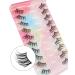 MilyBest Half Lashes: 10 Pairs Short Faux Mink Cat Eye 3D False Eyelashes for Sweet Date | Natural Look, Wispy & Fluffy Soft | 7-14MM - Buy Online on GoSupps.com