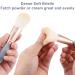 VOCOSTE Sky Blue Makeup Brush Kit - Travel Retractable Angled Eye Smudge & Defining Brushes Highlight Brush Perfect for International Shipping - Buy Online on GoSupps.com