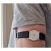 CGM Clips UK - Freestyle Libre Sensor Armband Holder/Protector - Green Glow in The Dark (White Strap) - Buy Online on GoSupps.com