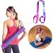 GORGECRAFT 2PCS 61 Inch Adjustable Yoga Mat Carrier Straps - Multi-Purpose Sling Band for All Yoga Mats (Colorful) - Buy Online on GoSupps.com