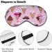 Cute Ice Cream Pop Sleeping Mask with Adjustable Strap | Unisex Eye Shade Cover - Buy Online on GoSupps.com