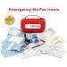 SHBC Small Travel First Aid Kit (152 Pieces) - Compact Mini Waterproof Bag for Home, Travel, Office & Outdoor Emergencies - Buy Online on GoSupps.com