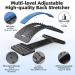 FILUST Back Stretcher for Lower Back Pain Relief | Multi-Level Massager & Cracker Board for Herniated Disc, Sciatica & Scoliosis - Buy Online on GoSupps.com