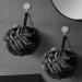 YUEMING 5PCS Loofah Shower Puff Ultra Soft Mesh Bath Sponges for Adults Exfoliating Bath Scrunchie Multi Pack Bathroom Puff Clean Skin Loofah Sponge for Bathing Black 5pcs- Balck - Buy Online on GoSupps.com