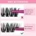 280 Pcs 40D+50D Mixed Lash Clusters - DIY Lash Extension Kit for At-Home Application - 14 Rows Cluster Lashes - 9-15 mix 40D+50D-C-Large - Buy Online on GoSupps.com