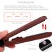 20W Brown Mini Ceramic Flat Iron & Curler - Travel-Friendly Hair Straightener for Perfect Styles - Buy Online on GoSupps.com