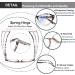 EYEURL Cat Eye Reading Glasses for Women - 4-Pack Blue Light Blocking Anti-Glare Readers (1.5x) - Shop Internationally - Buy Online on GoSupps.com