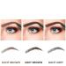 MARIA AYORA Liquid Eyebrow Pencil - Longlasting Waterproof Smudgeproof Brow Tint Pen - Grey Brown (Pack of 2) - Buy Online on GoSupps.com