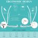 BOSSWIN Blue Light Blocking Glasses 3 Pack for Women/Men - Fashion Round Half Frame - Computer Game Reading TV Glasses - A1-bright Black Gold + Sand Black Silver + Transparent Silver Edge - Buy Online on GoSupps.com