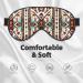 Native American Pattern Unisex Sleep Mask | Double-Sided Eye Mask for Sound Sleep & Skin Care - Buy Online on GoSupps.com