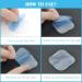 Vossot 12-Pack Gel Pads for EMS Trainers | Replacement Hydrogel Pads for Belly & ABS Muscle Stimulators - Buy Online on GoSupps.com