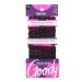 Goody Forever Ouchless Hair tie elastic fine 4 mm for fine hair hair accessories for women and girls perfect for durable braids ponytail and more black fine hair
