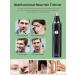 Nose Hair Trimmers for Men Rechargeable Nose Hair Trimmer with LED Display 2 IN 1 Painless Multifunctional Ear and Nose Hair Trimmer Black - Buy Online on GoSupps.com