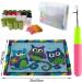 Oalushf Owl Latch Hook Kit for Adults & Kids - DIY Crochet Yarn Kit with Preprinted Canvas - Needlework Crafts Cushion - 20x14inch Blue - Beginners Friendly - Buy Online on GoSupps.com