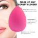 Marardi Pack of 5 Makeup Sponges - Fuchsia Pink Cream Purple & Violet | Latex-Free Beauty Blenders for Flawless Blending - Buy Online on GoSupps.com