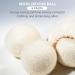 Nchdewui 6 Pieces Dryer Balls Wool Dryer Balls for Fabric Softening Reduce Drying Time Noise Static-Cling & Wrinkles With No Bad Odor - Buy Online on GoSupps.com