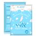 Foot mask 2 pairs to remove cornea cornea sock foot peel mask effective in callus dead and dry skin milk foot peeling mask socks for men and women
