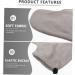 Beavorty Warm Foot Covers for Growth Therapy - Paraffin Bath Care 2 Pairs of Cotton Spa Shoes Gray 28x20cm - Foot Protection & Comfort - Buy Online on GoSupps.com