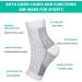 Shop Functional Socks for Neuropathy Toeless Compression & Ankle Support (White Large/X-Large) | Soothe Foot Pain - Buy Online on GoSupps.com
