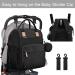 Fexkean Diaper Bag | Multifunctional Baby Backpack with Foldable Bed | Large Capacity Travel Diaper Bag - Black - Buy Online on GoSupps.com