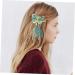 FRCOLOR 2 Pairs Tulle Butterfly Hair Clip Chinese Style Barrettes Hair Clip with Tassel Flower Headdress Snap Barrettes Hair Barrettes Tassel Hairpins Green Leaves Women's Vintage Cloth - Buy Online on GoSupps.com