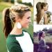Shop Stylish Ponytail Holders & Volume Enhancers - Crystal Transparent Hair Accessories for Women & Girls - Buy Online on GoSupps.com