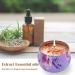 Orentas Fragrance Candles Gift Set - Pure Natural Soy Wax for Aromatherapy | 4 Pack (Jasmine Rose Peony Camellia) | Perfect for Travel & Meditation - Buy Online on GoSupps.com