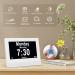 Senxingyan 7'' HD Digital Calendar Alarm Clock - Senior-Friendly Dimmable Display Date & Weekday Features for Alzheimer Patients - White - Buy Online on GoSupps.com