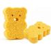 Bath Sponge for Kids Soft Body Wash Scrubber Cute Dead Skin Remover Body Scrubber Bath Rub Shower Brush for Children Kids Baby Toddler Orange - Buy Online on GoSupps.com