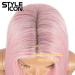 Style Icon 38â Super Long Straight Wigs Lace Front Wigs 6â Deeper Middle Part Lace Hairline Pink Wig (38"  PINK15) 38" PINK15 - Buy Online on GoSupps.com