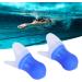 Ear Plugs for Swimming - Waterproof Silicone Noise Reduction Earplugs (2pcs Blue) - Perfect for Swimming & Flying - Protective Case Included - Buy Online on GoSupps.com