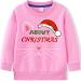 Girls Christmas Jumper - Santa Reindeer Tops for Kids | Xmas Cat Design | 4-5 Years - Buy Online on GoSupps.com