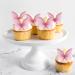 48 Pink Edible Butterflies for Cake Decoration | Alegre Tortendeko Perfect for Birthdays Cupcakes & Muffins - Buy Online on GoSupps.com