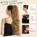 BARSDAR 26'' Wavy Drawstring Ponytail Extension - Synthetic Clip in Ponytail for Women - Light Brown Mix Blonde - 1 Pack - Buy Online on GoSupps.com