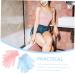 Housoutil Exfoliating Scrub Gloves Set - 2 Pairs Body & Face Scrubbing Mitts for Dead Skin Removal - Loofah Shower Wash Gloves - Thicken Polyester for Ultimate Cleanliness - Buy Online on GoSupps.com