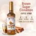Matteo's Barista Style Sugar-Free Coffee Syrup Brown Sugar Cinnamon Flavor Zero Calories and Sugar Keto Friendly Ideal for Lattes Cappuccinos Espresso Americano Indulgent Taste 25.4 Oz 6-Pack 750 ml (Pack of 6) - Buy Online on GoSupps.com