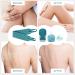 FYY Exfoliating Back Scrubber Set 4 Pack - Shower Bath Scrubber with Scalp Massager, Shampoo Brush, Loofah Sponge & Bath Glove - Deep Clean & Relax Body - Navy - Buy Online on GoSupps.com