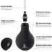 TopQuaFocus 320ml Enema Bulb Kit - Anal Douche for Men and Women - Cleansing Douche Bulb (320ML Black) - Buy Online on GoSupps.com