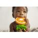 Oli & Carol Clementino Orange Teething Toy - Natural Hevea Rubber for Babies - Buy Online on GoSupps.com