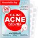 Acne Pimple Patches (120 Pack 3 Sizes) Invisible Hydrocolloid Bandages with Tea Tree Oil Absorbing Patches for Acne Spot Treatment Blemish & Zit Stickers 120 Piece Assortment