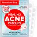 Acne Pimple Patches (120 Pack 3 Sizes) – Invisible Hydrocolloid Bandages with Tea Tree Oil, Absorbing Patches for Acne Spot Treatment, Blemish & Zit Stickers 120 Count (Pack of 1)
