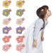 12PCS Plush Flower Baby Hair Clips - Cute Hair Accessories for Girls - Buy Online on GoSupps.com