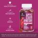 Apple Cider Vinegar Gummy Vitamins 1000mg for Weight Loss & Cleanse - Vegan Non-GMO with B12 & Beet Root - Energy Boost - Apple Raspberry Flavor - 60 Gummies - Buy Online on GoSupps.com