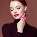 Triangle Makeup Puff - Velour Cosmetic Sponges for Contouring & Loose Powder | Black & Hot Pink - Buy Online on GoSupps.com