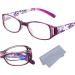 Joxigo 4 St ck Frauen Lesegl ser Anti-Blaulicht Faltbare kompakte Brillen mit Etui f r 55-59 Jahre - Buy Online on GoSupps.com