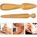 Healeved Thai Massage Facial Tools - Traditional Wooden Sticks for Body Face Neck & Back - Home Health Solutions - Buy Online on GoSupps.com