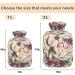 Naanle Christmas Deer Hot Water Bottle - 1L Transparent Warm & Cold Therapy for Pain Relief | Ideal for Bed Hands & Feet - Buy Online on GoSupps.com
